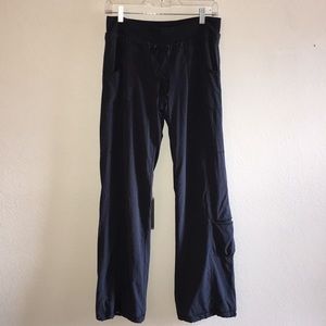 Athleta pants with jersey lining.